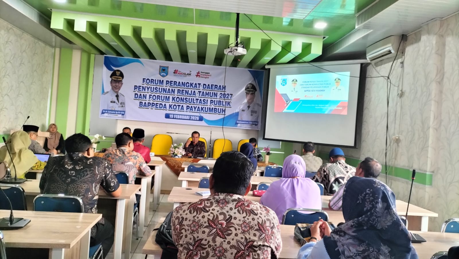 Bappeda Kota Payakumbuh Matangkan Rencana Kerja 2027 melalui Forum PD dan FKP Pelayanan Publik